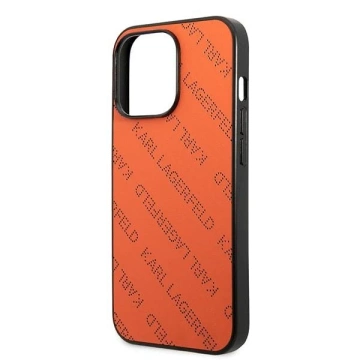 Etui Karl Lagerfeld KLHCP13LPTLO für iPhone 13 Pro / 13 6,1" Hardcase Allover perforiert