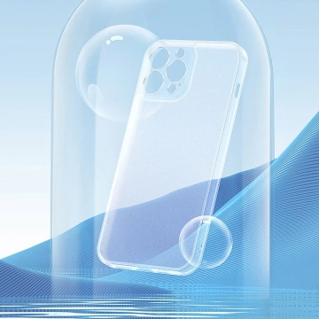 Baseus Mattglas Case Cover für iPhone 13 Pro Max Hardcover mit Gelrahmen transparent (arws000802)