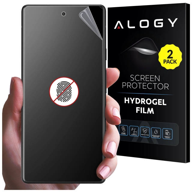 2x Folia "MATOWA" do Google Pixel 6a Hydrożelowa Alogy HydroSkin Matte Pro™ na ekran do etui "BEZ ODCISKU PALCÓW"