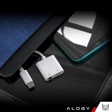HUB-Splitter Alogy-Adapter für Computer-Laptop mit USB-C auf 3x USB-A 2.0 1x USB-A 3.0 Grau