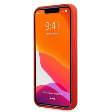 Ferrari FESIHCP13XRE iPhone 13 Pro Max 6,7" czerwony/red Hardcase Silikon