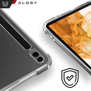 Schutzhülle für Samsung Galaxy Tab S9 FE 12,4" Alogy Book Cover Case Tablethülle Schwarz