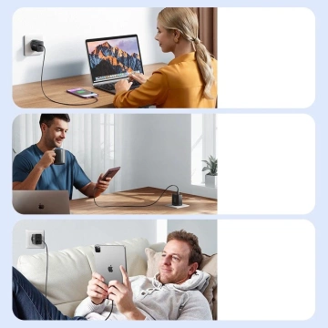 Joyroom JR-TCF09 Speed ​​​​40W – 2x USB-C PD/QC/AFC/FCP Wandladegerät