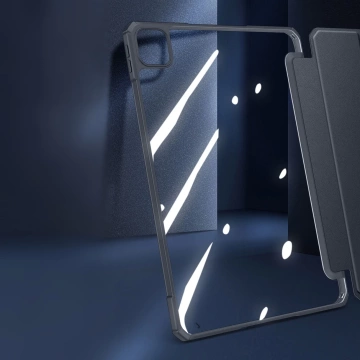 Dux Ducis Copa Hülle für iPad Pro 12.9 '' 2021/2020/2018 Smart Cover mit Ständer schwarz