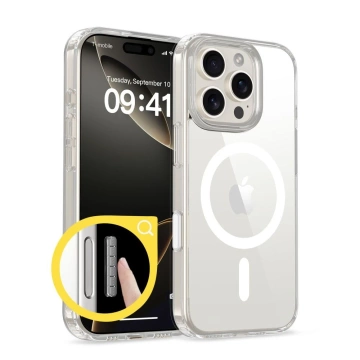 Etui Tech-Protect Flexair Hybrid MagSafe iPhone 16 Pro Klar
