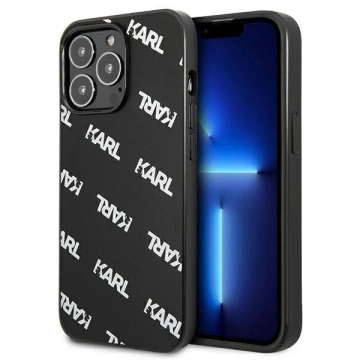 Karl Lagerfeld KLHCP13LPULMBK3 iPhone 13 Pro / 13 6,1" Hardcase Czarny/Black Allover