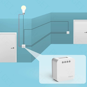 Aqara Relaisschalter T1 EU Ohne Neutralleiter