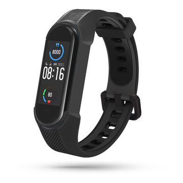 Pasek-Rüstung für Xiaomi Mi Smart Band 5 / 6 / 6 NFC Schwarz
