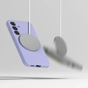 Etui do Samsung Galaxy S25 Plus Lavendel Ringke Silikon Magnetisch MagSafe