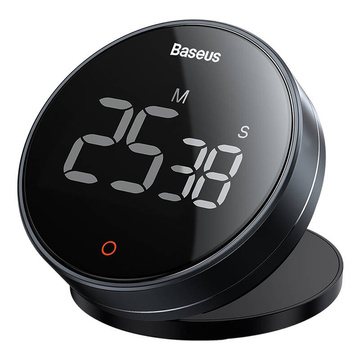 Countdown-Timer Küchentimer Baseus Heyo Pro Dark Digital Rotary Timer Grey
