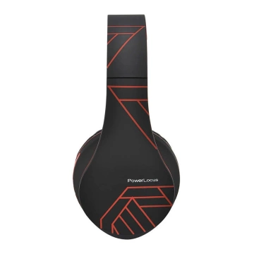PowerLocus P2 kabellose Kopfhörer (schwarz und rot)