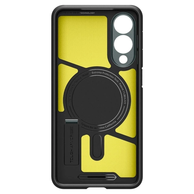 Etui do Samsung Galaxy S25 Edge Spigen Tough Armor Mag Zielono-Czarne