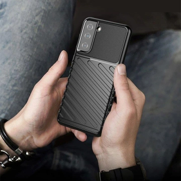 Schutzhülle Thunder Case für Samsung Galaxy S23 Plus Silikon Armor Case blau