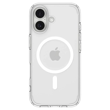 Etui do iPhone 17 Spigen Ultra Hybrid Mag MagSafe Clear/White