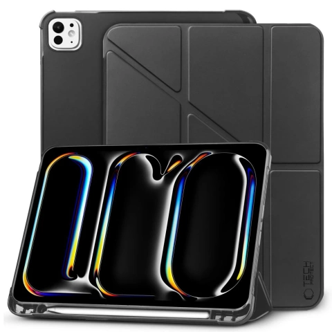 SC Pen Origami Hülle für Apple iPad Pro 13 7/2024 Schwarz