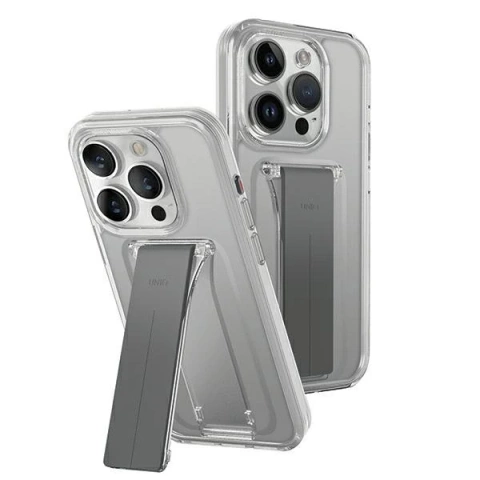 Etui do iPhone 15 Pro Max UNIQ Heldro Mount Stand Przezroczyste