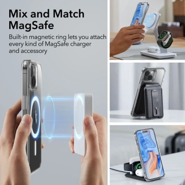 Etui ESR CH Halolock Magsafe für Apple iPhone 15 Clear
