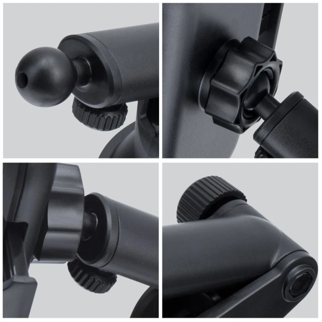 Uchwyt Samochodowy Forcell F-GRIP Carbon Bracket regulowane do szyby deski