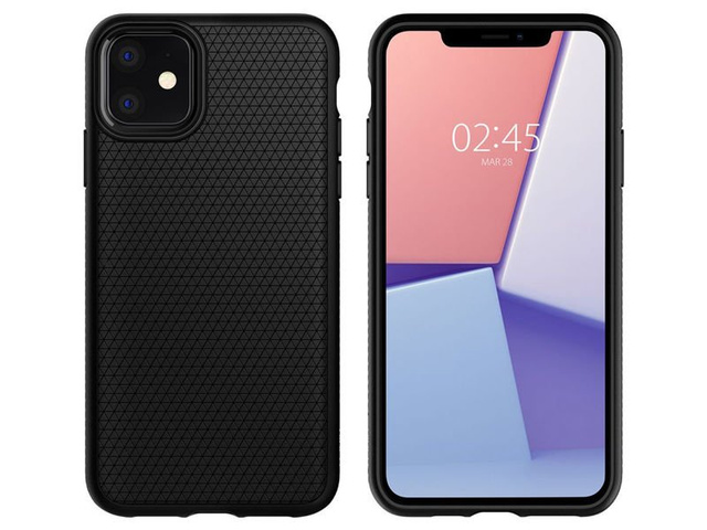 Etui Spigen Liquid Air do Apple iPhone 11 Matte Black