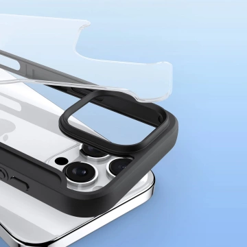 iPhone 16 Pro Max Dux Ducis Skin X Pro MagSafe Hülle Schwarz