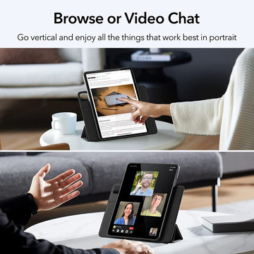 Etui ESR Rebound Hybrid do Apple iPad Pro 11 2020 / 2021 Black