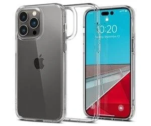 iPhone 14 Pro Spigen Crystal Hybrid Transparente Hülle