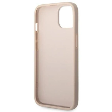 Etui Guess GUHCP14MG4GFPI für Apple iPhone 14 Plus 6,7" różowy/pink Hard Case 4G Metal Gold Logo