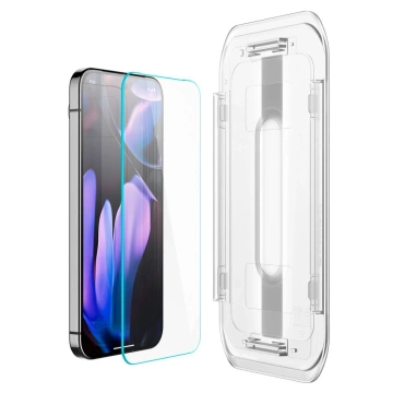 Spigen Glas.Tr „EZ FIT“ gehärtetes Glas 2er-Pack für Google Pixel 9 Pro XL, klar