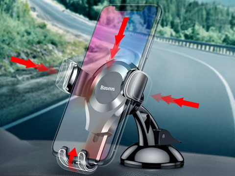 Baseus Gravity Autohalter für das Osculum Type Black Cockpit