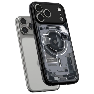 Etui Ochronne do iPhone 17 Pro Max Spigen Ultra Hybrid Mag MagSafe Zero One Czarny