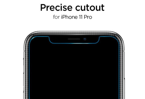 2x Szkło Spigen Align Master Glas.tR do Apple iPhone Xr / 11