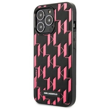 Etui Karl Lagerfeld KLHCP13XMNMP1P für iPhone 13 Pro Max 6,7" Hardcase Monogram Plaque