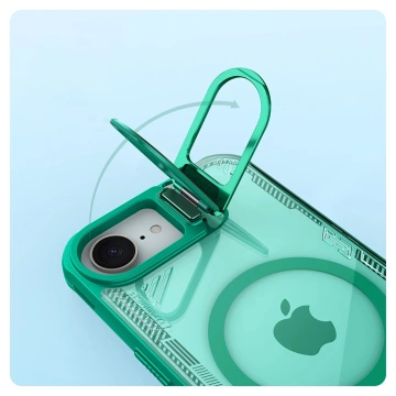 iPhone 16e Hülle Nillkin Iceblade MagSafe Stand Grün