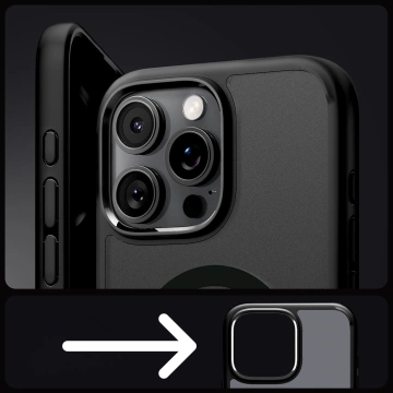 Etui Spigen Ultra Hybrid Mag MagSafe für Apple iPhone 16 Pro Max Frost Black