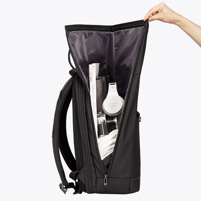 Plecak wodoodporny Bange na laptopa 15.6" miejski podróżny 43x30x18 cm do pracy samolotu męski damski Czarny