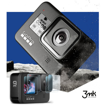 Glas für die Kamera und Bildschirme x5 3mk Hybrid Glass für GoPro Hero 9