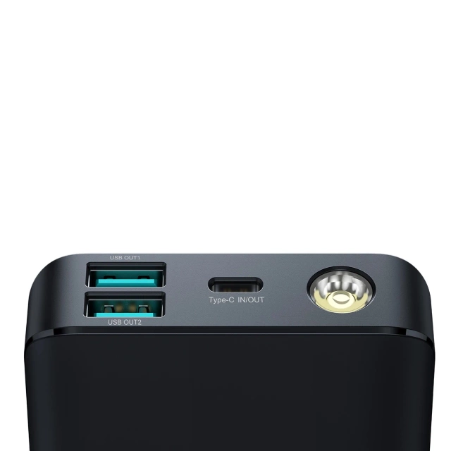 Joyroom JR-PBF01 Powerbank 10000mAh 30W PD Taschenlampengehäuse – Schwarz