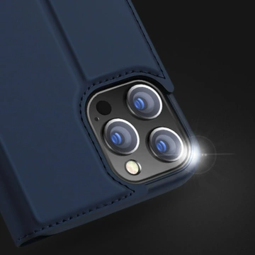 Dux Ducis Skin Pro Holster Flip Cover für iPhone 13 Pro Max schwarz