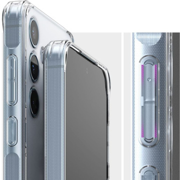 Hülle für Samsung Galaxy A35 5G Case Cover Ringke Fusion Matte Clear Frosted Transparent Back Glass
