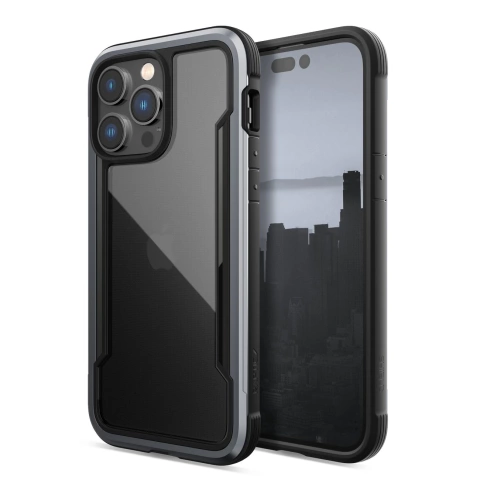 Raptic Shield Case iPhone 14 Pro Max gepanzerte Hülle schwarz