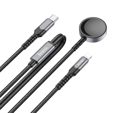 Hoco CW54 2in1 Induktives Ladegerät für Apple Watch Lightning