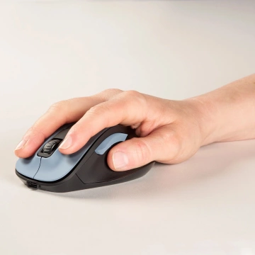 Hama MW-500 V2 Funkmaus mit Batterie hellblau