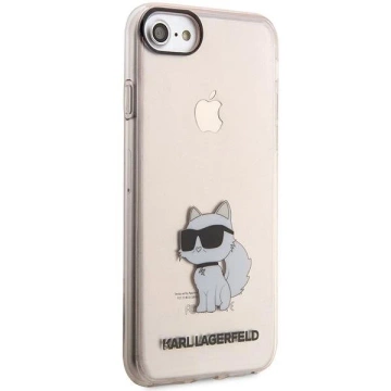 Karl Lagerfeld Handyhülle für iPhone 7/8/SE 2020/2022 pink/pink Hardcase Ikonik Choupette