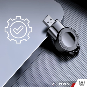 HUB-Splitter Alogy-Adapter für Computer-Laptop mit USB-C auf 3x USB-A 2.0 1x USB-A 3.0 Grau