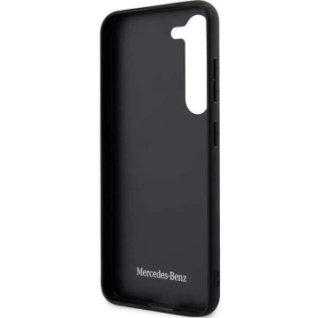 Mercedes Hülle für Samsung Galaxy S23 HardCase Leder Urban Bengale rot