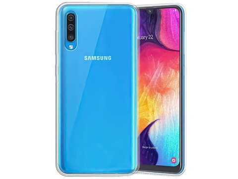 Alogy Silikonhülle Hülle für Samsung Galaxy A30S / A50 / A50S transparent