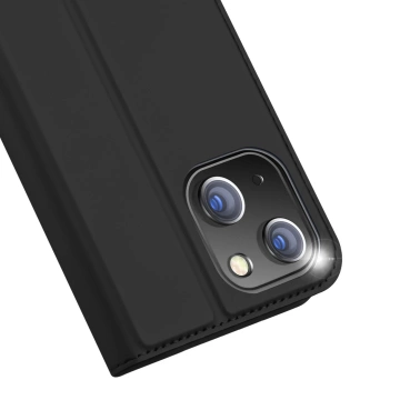 Dux Ducis Skin Pro iPhone 15 Hülle mit Klappe und Kartenetui – Schwarz