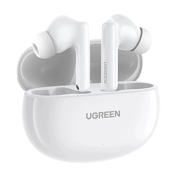 UGREEN HITUNE T6 SŁUCHAWKI ANC BT 5.3 IPX5 USB-C BIAŁE + KABEL