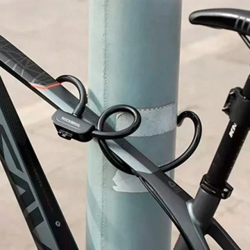 Rockbros RKS515-BK Fahrradschloss mit 1,1 m Schlüssel – Schwarz