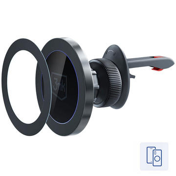 Uchwyt samochodowy magnetyczny do MagSafe 3mk MagHolder Holder do auta na kratkę